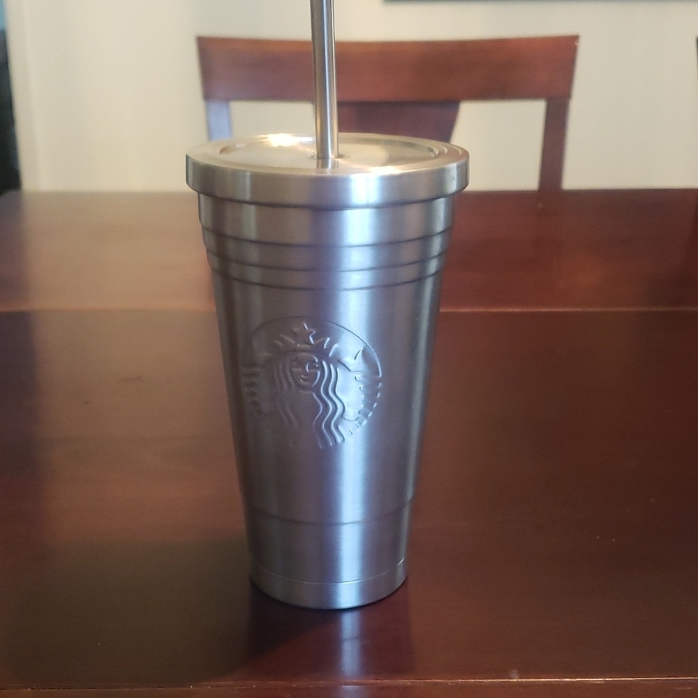 Starbucks stainless steel cold drink cup